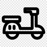 Roller, Elektroroller, Escooter, Motorroller symbol