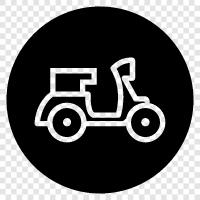 scooters, two wheelers, moped, motorcycles icon svg