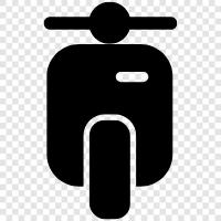 scooters, wheels, cruiser, electric icon svg