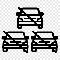 scrapped car, car scrap, car wreck, car parts icon svg