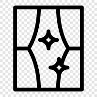 Bildschirm, Glas, Tür, Türgriff symbol