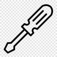 screw, screwdriver, tool, toolkit icon svg