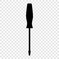 screwdriver, screw, Torx screwdriver, hex screwdriver icon svg