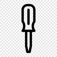 screwdriver set, screwdriver bit, screwdriver handle, screwdriver torque icon svg