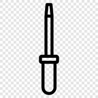 screwdriver set, screwdriver handle, screwdriver blade, screwdriver bit icon svg