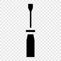 screwdriver tips, screwdriver set, screwdriver bits, screwdriver handle icon svg