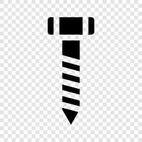 screws, screwsdriver, screwdriver, hardware icon svg