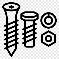 screwsdriver, screwdriver head, screws, screws and bolts icon svg