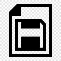 SD Card Storage, SD Card Capacity, SD Card Speed, SD Card Format icon svg