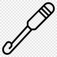 seam ripper, seam raiser icon svg