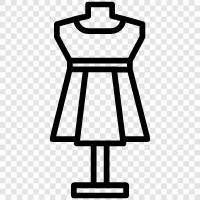 seamstress, tailor, dress, clothing icon svg