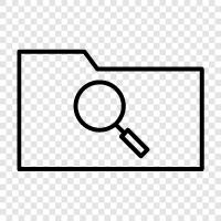 search folder, search folder settings, search folders, search folders on iph icon svg