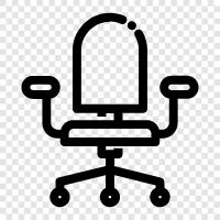 Seating, Furniture, Furnishings, Home icon svg