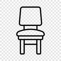 Seating, Office, Furniture, Chairs icon svg