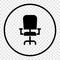 Seating, Furniture, Office, Room icon svg