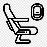 Seats, Airplane Seat, Airplane Seat Pictures, Plane Seat icon svg