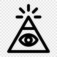 secret society, conspiracy, hidden, secret icon svg