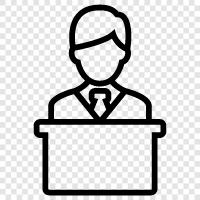 secretary, office receptionist, receptionist duties, receptionist job duties icon svg