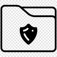 secure files, privacy, security, confidential icon svg