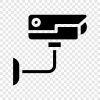 security, surveillance, monitoring, recording icon svg