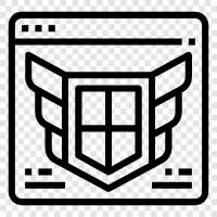 Security, Protection, Encryption, Authentication icon svg