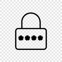 security, secure, authentication, password icon svg