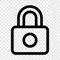 security, lock, key, keyhole icon svg