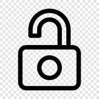 security, locks, key, combination icon svg