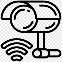 security camera, internet camera, digital camera, spy camera icon svg