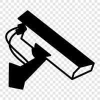 security camera system, home security camera, office security camera, outdoor security camera icon svg