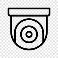 security cameras, surveillance cameras, video cameras, CCTV icon svg