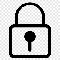 security, locks, key, door icon svg