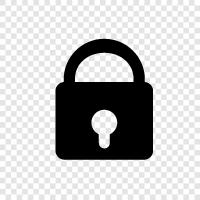 security, safe, key, door icon svg