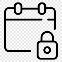 Security, Surveillance, Data, Encryption icon svg