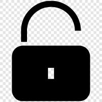 security, lock, key, keychain icon svg