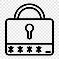 security, encryption, authentication, password icon svg