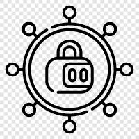 security, door, safe, key icon svg