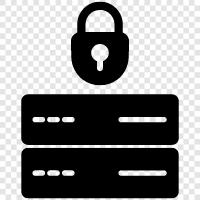security, database, encryption, authentication icon svg