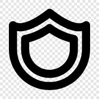 Sicherheit, Antivirus, Schutz, Shield symbol