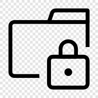 Security, Folder Encryption, Encryption, Privacy icon svg