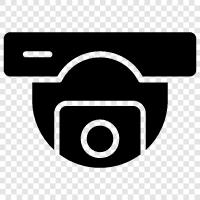 security, surveillance, monitoring, CCTV icon svg