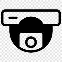 security, surveillance, monitoring, recording icon svg