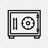 security, box, safety, personal icon svg