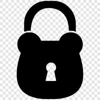 security, key, door, door knob icon svg