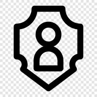 security, privacy, account deletion, account theft icon svg