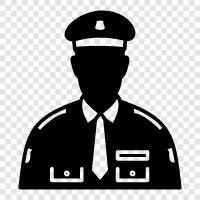 security guard services, security guard jobs, security guard salary, security guard training icon svg