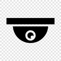 Sicherheit, Überwachung, Video, Monitore symbol