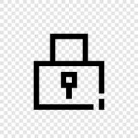 security, lock, protection, keep icon svg