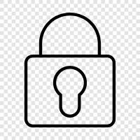 Security, Safety, Protection, Lock icon svg