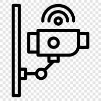 security, surveillance, home security, nanny cam icon svg